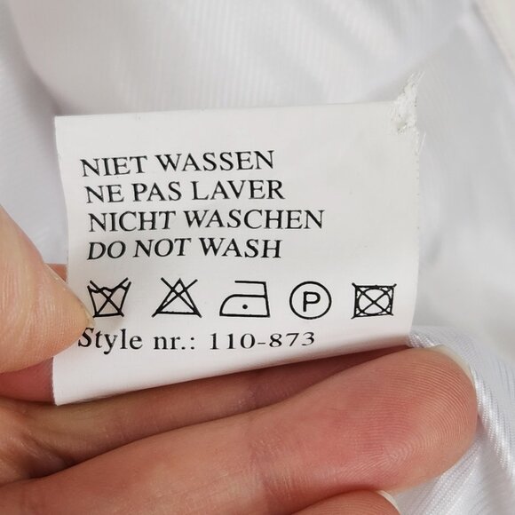 Claudia Strater Jacket Womens EU 42 US 12 Off White Cream Linen Blazer Classic - Picture 13 of 15